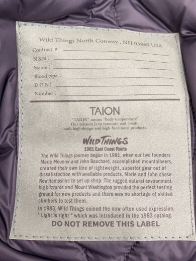 商品画像：ダウンジャケット/XL/ポリエステル/KHK/WT25423N-SHI 3