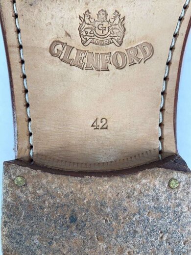 商品画像：GLENFORD/ドレスシューズ/42/BRW/レザー 5