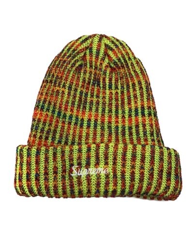 商品画像：ニットキャップ/FREE/アクリル/マルチカラー/メンズ/Rainbow Loose Gauge Beanie// 1