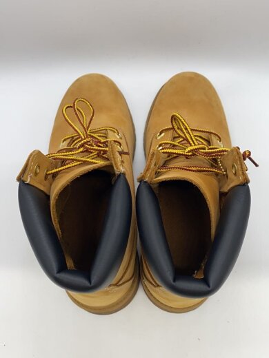 商品画像：レースアップブーツ/24.5cm/BEG/レザー/12909 3