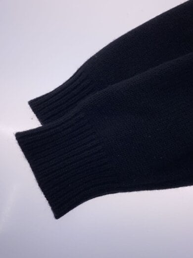 商品画像：ニット・セーター(厚手)/L/ウール/BLK/579-3260010 5