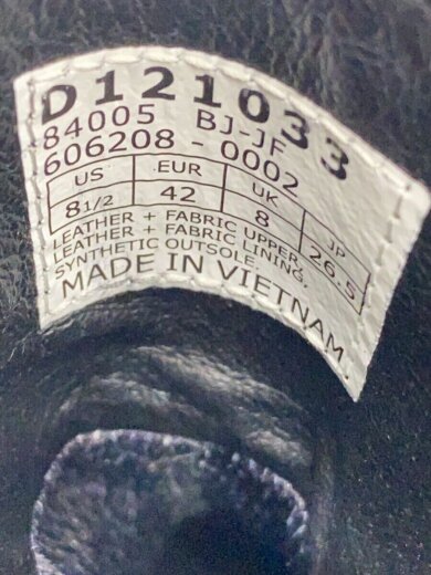 画像：Dannerトレッキングブーツ/26.5cm/NVY/ゴアテックス/D121033//5