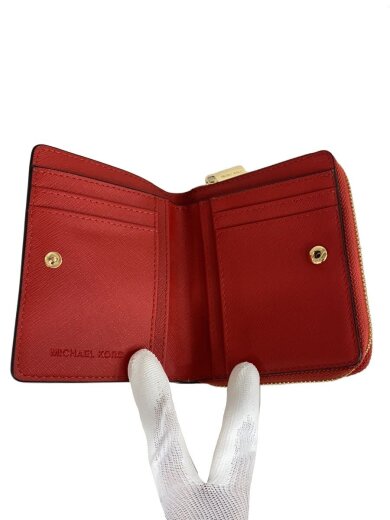 商品画像：2つ折り財布/レザー/RED/レディース/35T0GTVD6L 4