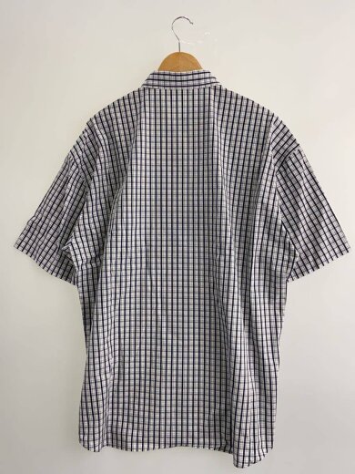 商品画像：半袖シャツ/3/コットン/WHT/チェック/MGMFB251201 2