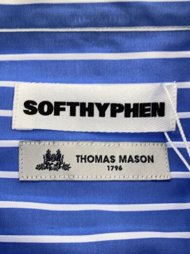 商品画像：半袖シャツ/3/コットン/BLU/ストライプ/MGMFB221079-086 3