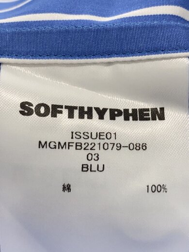 商品画像：半袖シャツ/3/コットン/BLU/ストライプ/MGMFB221079-086 4