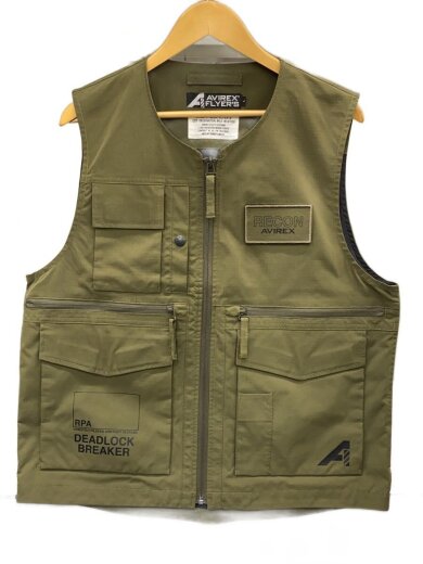 商品画像：ベスト/L/ポリエステル/KHK/6112141 1