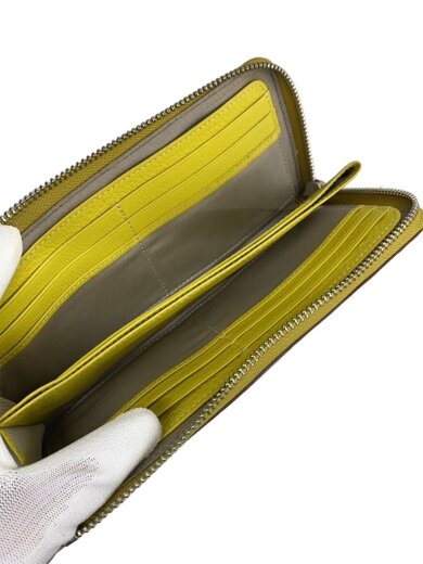 商品画像：長財布/レザー/GRY/無地/レディース 4