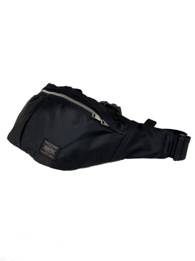 商品画像：ウエストバッグ/ナイロン/BLK/無地/シミ有/状態考慮 2