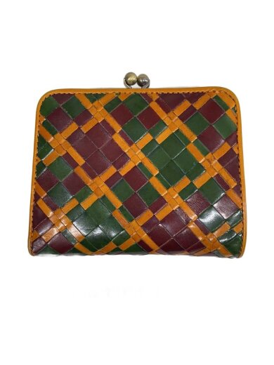 商品画像：2つ折り財布/レザー/マルチカラー/レディース 1