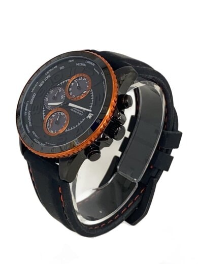 商品画像：ソーラー腕時計/アナログ/ラバー/BLK/BLK/MOS44 2