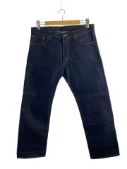 ストレートパンツ/L/コットン/IDG/WA-P401