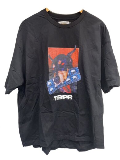 商品画像：Tシャツ/L/コットン/BLK 1