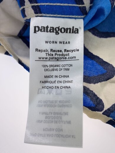 画像：patagoniaアロハシャツ/XXS/パタロハ/ベージュ/総柄/STY52561SP17/PATALOHA/ラクダ色///4