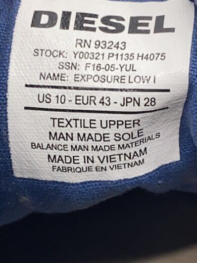 商品画像：ローカットスニーカー/28.0/デニム/IDG// 5