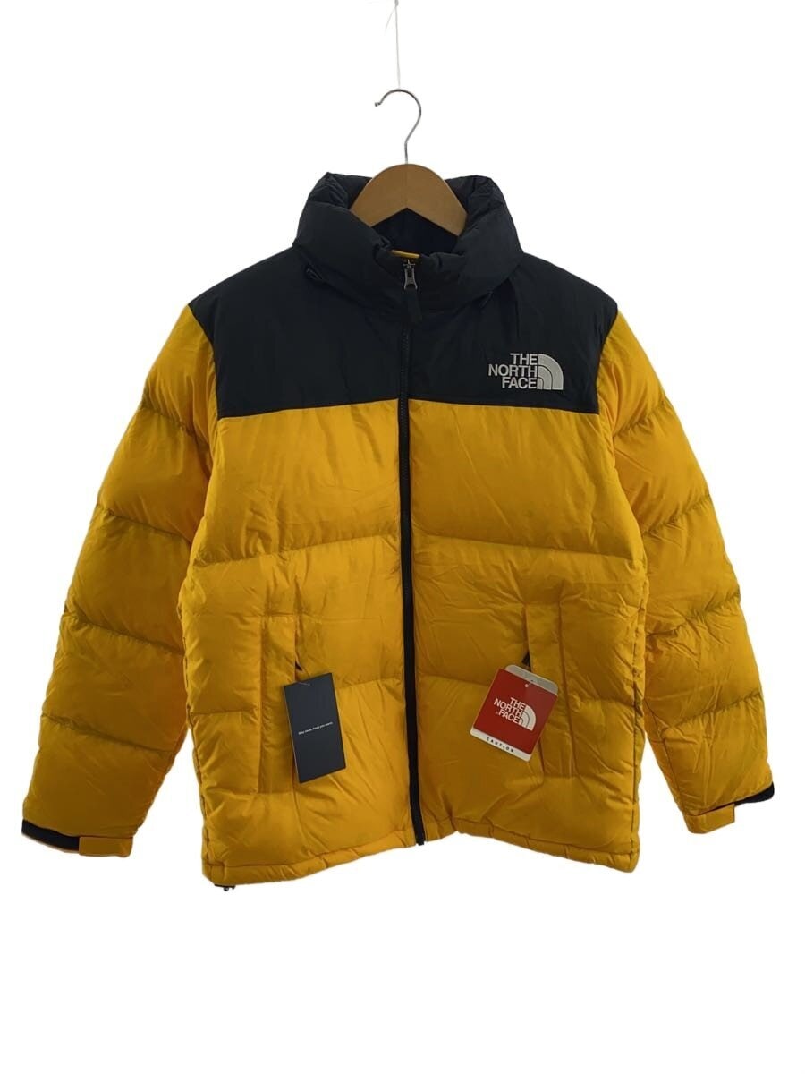 THE NORTH FACE / NUPTSE JACKET_ヌプシジャケット/L/ナイロン/YLW/無地