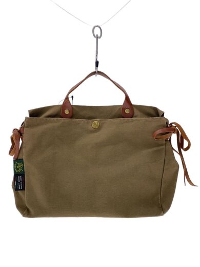 商品画像：ハンドバッグ/キャンバス/KHK/無地 1