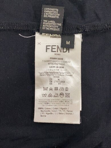 商品画像：ズッカ/Tシャツ/M/コットン/BLK 5