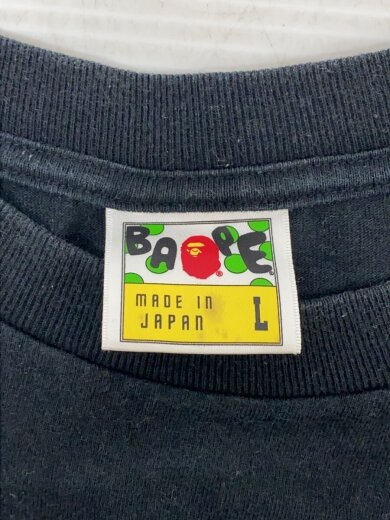 商品画像：00s/裏原/OLD BAPE/BAPE STA/Tシャツ/L/コットン/BLK/総柄 3