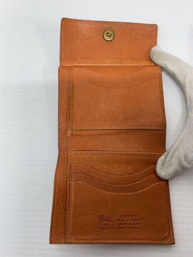 商品画像：2つ折り財布/レザー/CML/無地/メンズ 4