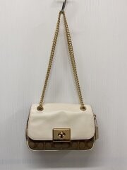 チェーンショルダーバッグ/シグネチャー/パイソン柄/F48620