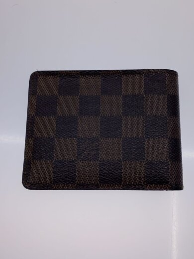 商品画像：ポルト・フォイユ・ミュルティプル_ダミエ・エベヌ/PVC/BRW/総柄/メンズ 2