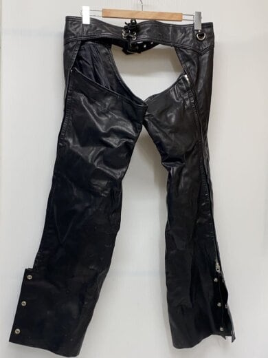 商品画像：ボトム/--/レザー/BLK/無地 2