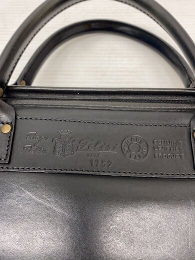 商品画像：エクスパンダブル/ビジネスバッグ/レザー/BLK/無地/1752 5