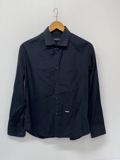 商品画像：長袖シャツ/48/コットン/BLK/無地/S71DL0892 1