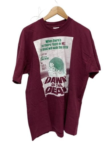 商品画像：90s/ムービーT/DAWN OF THE DEAD/Tシャツ/XL/コットン/PNK 1