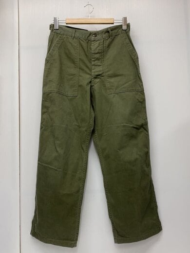 商品画像：40s-50s/HBT/初期型/ベイカーパンツ/サイドアジャスター//コットン/GRN/ヘリンボーン 1