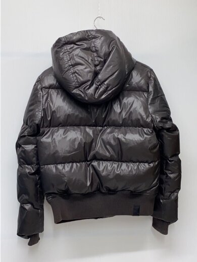 商品画像：ダウンジャケット/M/ポリエステル/BRW/無地 2