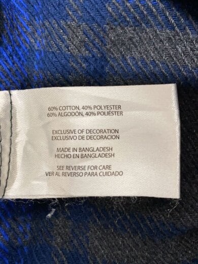 商品画像：00s/ヘビネル/シャドー/オンブレチェックシャツ/コットン/BLU/チェック 4