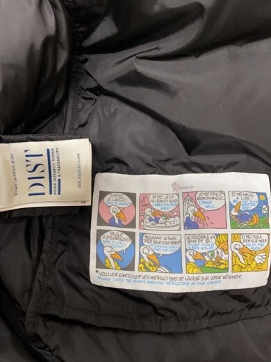 商品画像：ロングダウンジャケット/L/ナイロン/BLK/G20931C0002954155 4