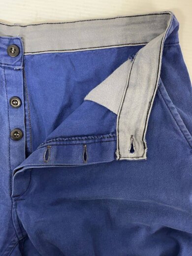 商品画像：60s-/フレンチワーク/ペインターパンツ/コットン/BLU/無地 3