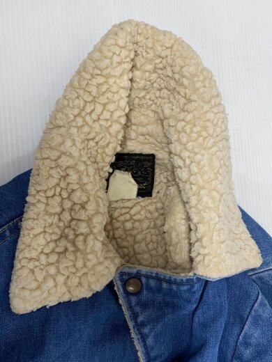 商品画像：70s-80s/wrange coat/裏ボア/Gジャン/デニム/IDG/無地/74256NV 5