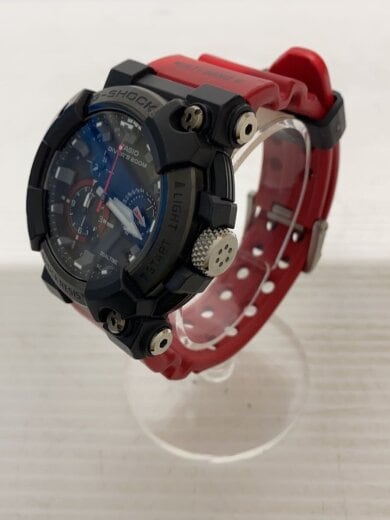 商品画像：ソーラー腕時計_G-SHOCK/アナログ/ラバー/BLK/RED 2