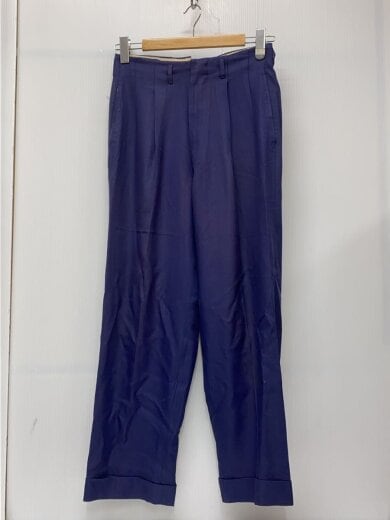 商品画像：50s/ナス紺/rayon gabardine slacks/レーヨンギャバジンスラックスパンツ/// 1