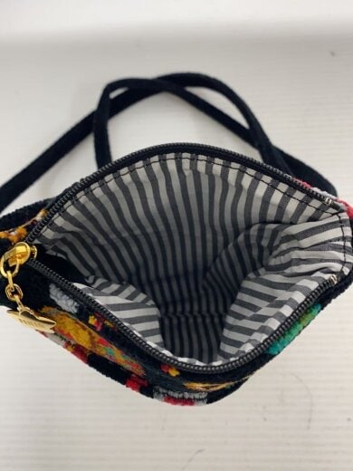 商品画像：プロースト/スマホショルダー/ショルダーバッグ/ベロア/BLK/総柄 6