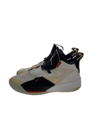 AIR JORDAN 33 PF/ハイカットスニーカー/28.5cm/WHT/PVC/BV5072-100