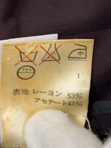商品画像：90s-/archive/テーラードジャケット/40/レーヨン/PUP/無地/オンワード// 4