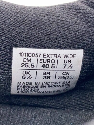 商品画像：ローカットスニーカー/UK6.5/BLK/1011C057 5