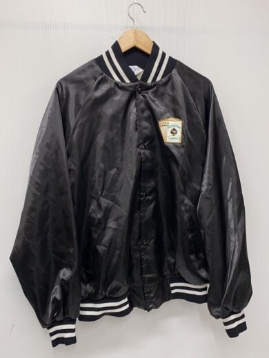 商品画像：90s/スタジャン/XL/ナイロン/BLK// 1