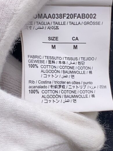 商品画像：Tシャツ/M/コットン/BLK/プリント/OMAA038F20FAB002 4