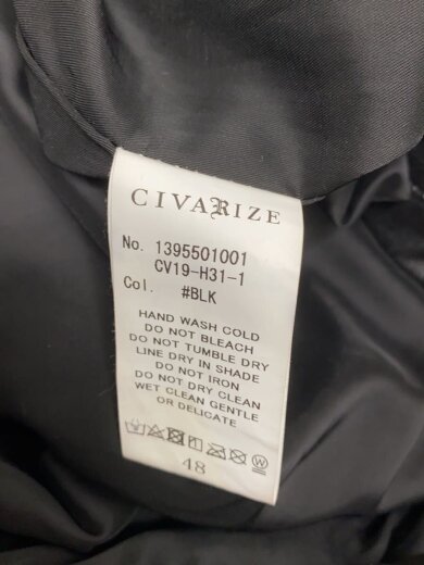 商品画像：y2k/multi zip hooded coat/ジャケット/48/BLK/1395501001 7