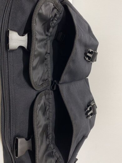 商品画像：00s/dead stock/2001年製/デッドストック/ショルダーバッグ/BLK/無地 9