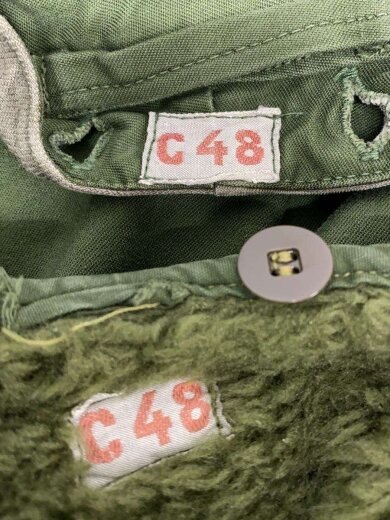 商品画像：M-59/スウェーデン軍/ミリタリー/ライナー付き/モッズコート/48/コットン/GRN// 3