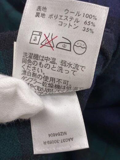 商品画像：LODGE SHIRT/ブラックウォッチ/ネルシャツ/S/ウール/NVY/チェック// 4