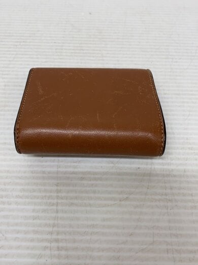商品画像：トリオンフ/シャイニースムースラムスキン/スモールフラップ/3つ折り財布/レザー/BRW/レディース 4