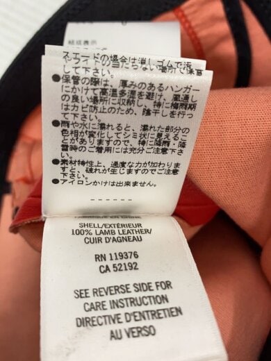 商品画像：ボトム/0/羊革/RED/無地/16-4306202 8